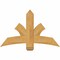 Ekena Millwork Davenport Rough Sawn Timber Gable Bracket, Western Red Cedar, 48"W x 30"H x 4"D x 6"F, 15/12 Pitch GBW048X30X0406DAV00RWR - alternate 1